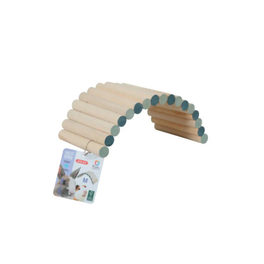 Zolux Neo life Ponte de madeira para coelhos e roedores