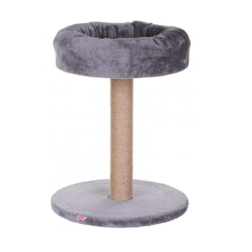 Zolux Árvore Arranhador com Cama Cinzento para gatos