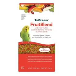 ZuPreem FruitBlend Ração para pássaros pequenos